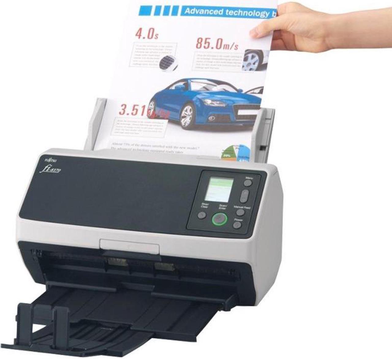 Alt view image 5 of 20 - Ricoh fi-8170 Premium Bundle Large Format ADF/Manual Feed Scanner 600dpi Optical CG01000-303101 with with 3-Year Advance Warranty