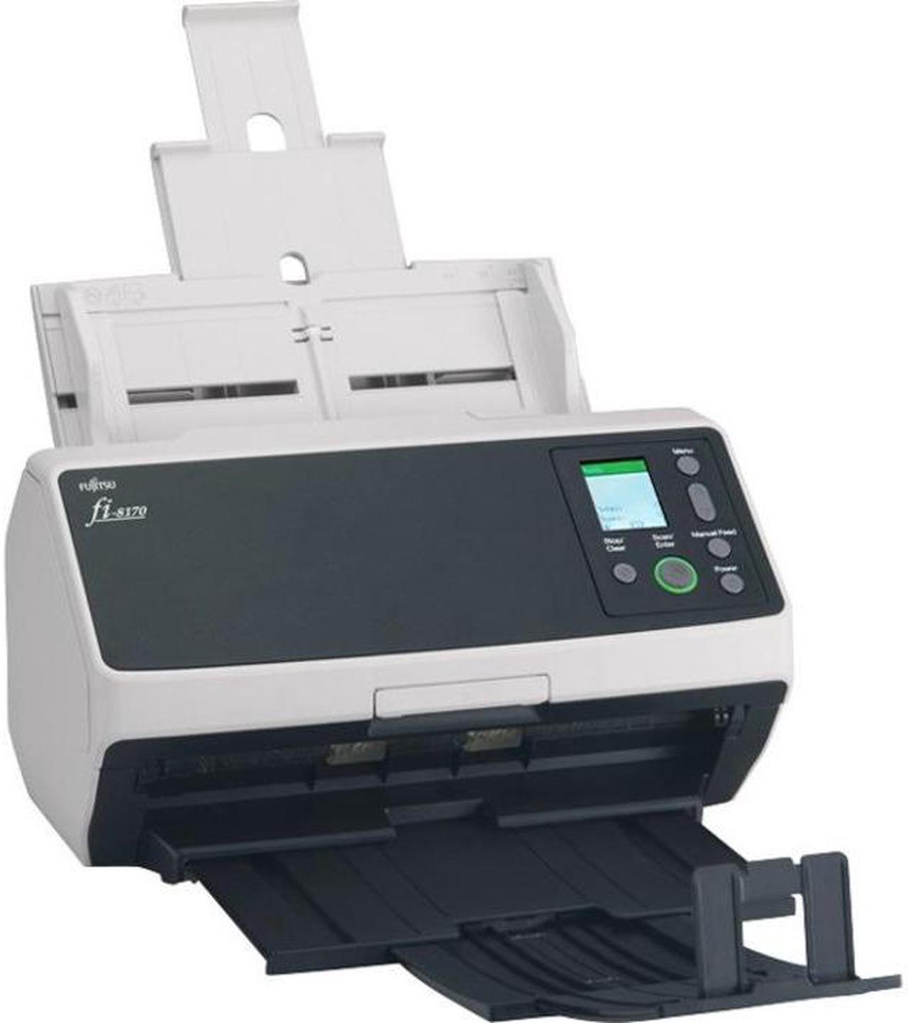 Alt view image 6 of 20 - Ricoh fi-8170 Premium Bundle Large Format ADF/Manual Feed Scanner 600dpi Optical CG01000-303101 with with 3-Year Advance Warranty