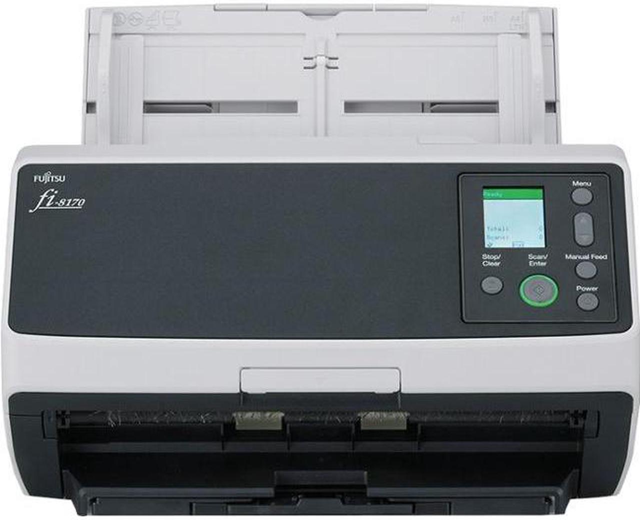 Alt view image 7 of 20 - Ricoh fi-8170 Premium Bundle Large Format ADF/Manual Feed Scanner 600dpi Optical CG01000-303101 with with 3-Year Advance Warranty