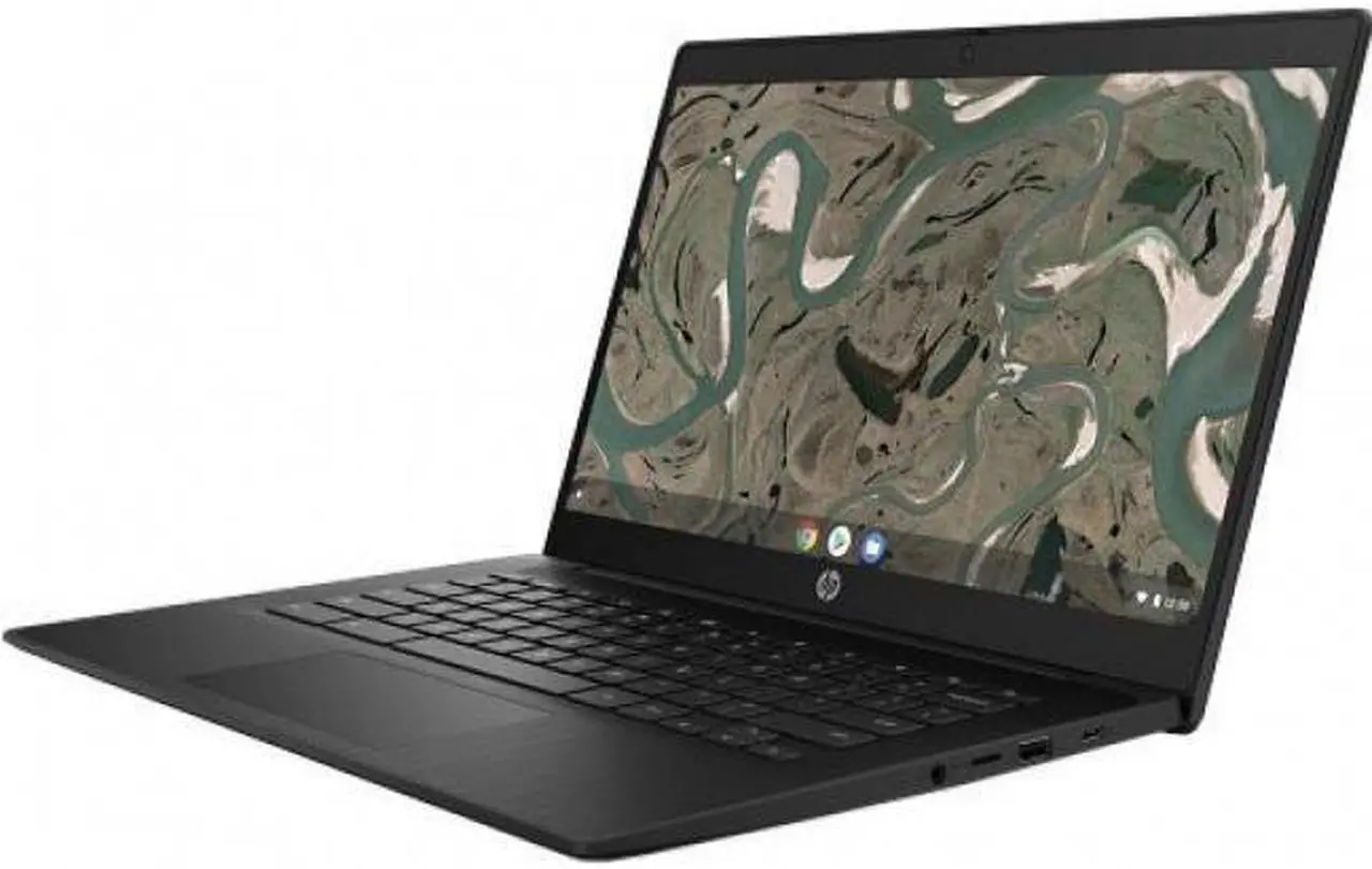 Alt view image 3 of 20 - HP Chromebook 14 G7 14" Chromebook - HD - 1366 x 768 - Intel Celeron N4500 Dual-core (2 Core) - 8 GB Total RAM - 32 GB Flash Memory - Intel Chip - Chrome OS - Intel UHD Graphics - English Keyboar