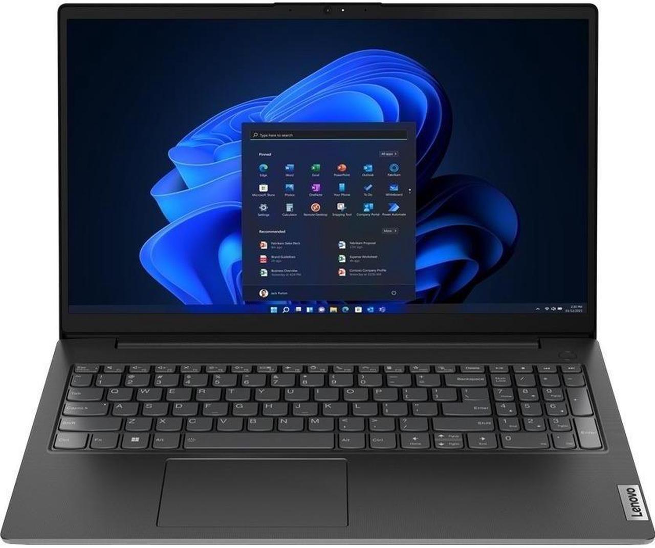 Lenovo V15 G3 IAP 82TT005FCA 15.6" Notebook - Full HD - 1920 x 1080 - Intel Core i3 12th Gen i3-1215U Hexa-core (6 Core) 3.30 GHz - 8 GB Total RAM - 256 GB SSD - Business Black - Windows 11 Pro