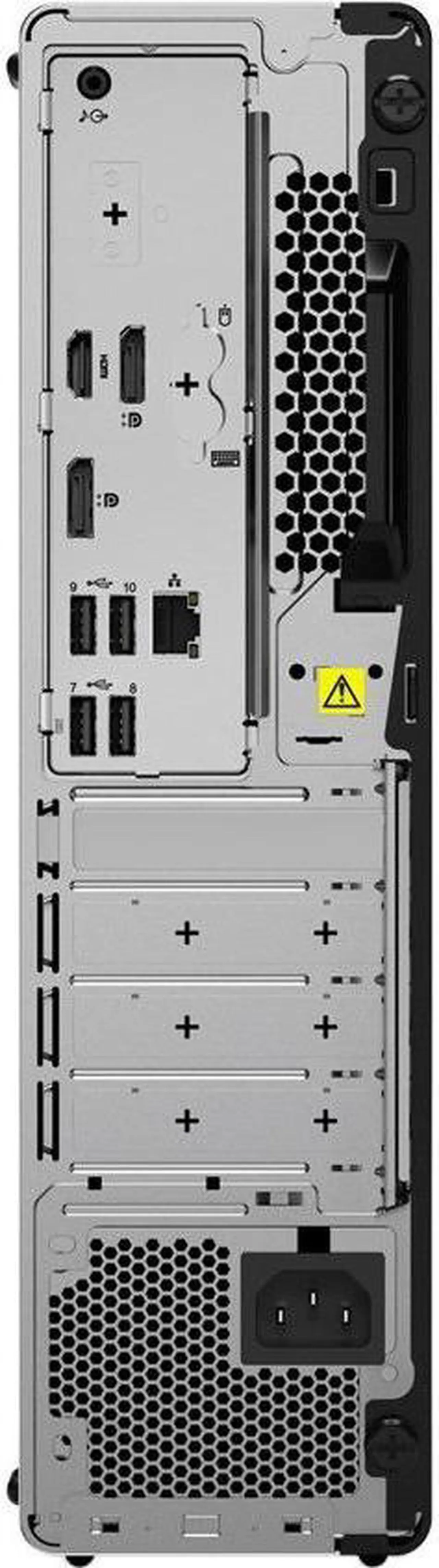 Alt view image 5 of 17 - Lenovo ThinkCentre M70s Gen 3 11T80034US Desktop Computer - Intel Core i5 12th Gen i5-12400 Hexa-core (6 Core) 2.50 GHz - 16 GB RAM DDR4 SDRAM - 512 GB NVMe M.2 PCI Express PCI Express NVMe 4.0 x4 SSD