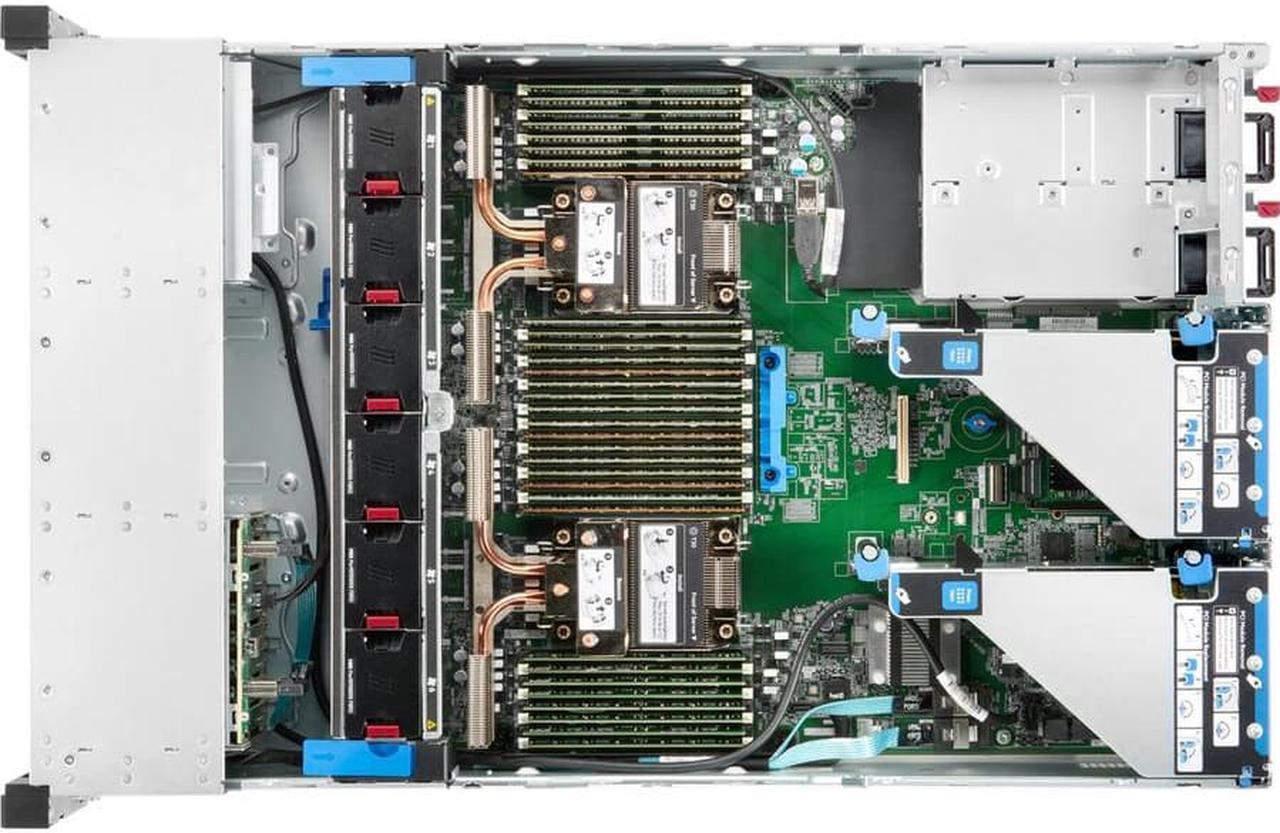 Alt view image 4 of 8 - HPE ProLiant DL380 G10 Plus 2U Rack Server - 1 x Intel Xeon Gold 5315Y 3.20 GHz - 32 GB RAM - 12Gb/s SAS Controller - Intel C621A Chip - 2 Processor Support - 2 TB RAM Support - Up to 16 MB Graphic Ca