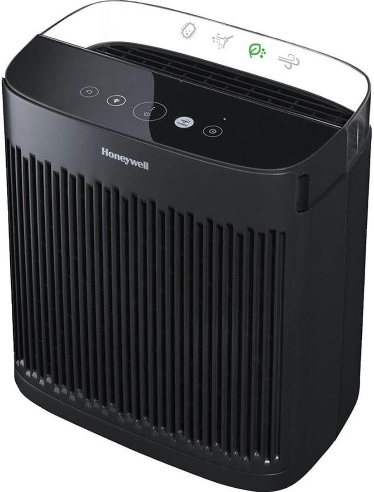 Alt view image 2 of 10 - Honeywell InSight HEPA Air Purifier - Black, HPA5100B - True HEPA, Activated Carbon - 190 Sq. ft. - Black