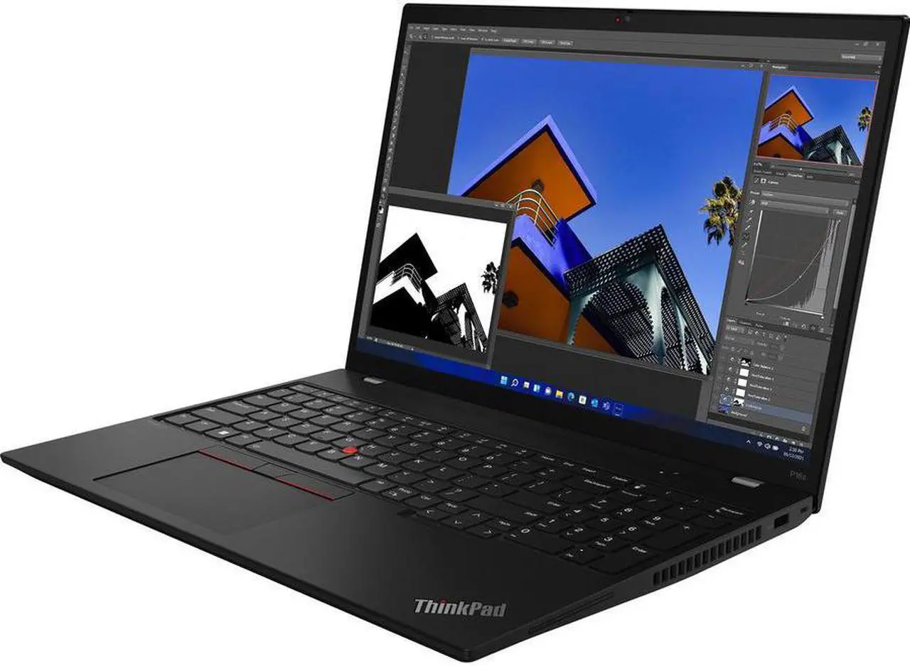 Alt view image 6 of 11 - Lenovo ThinkPad P16s G1 21CK001HUS 16" Mobile Workstation - WUXGA - 1920 x 1200 - AMD Ryzen 5 PRO 6650U Hexa-core (6 Core) 2.90 GHz - 16 GB Total RAM - 512 GB SSD - Black
