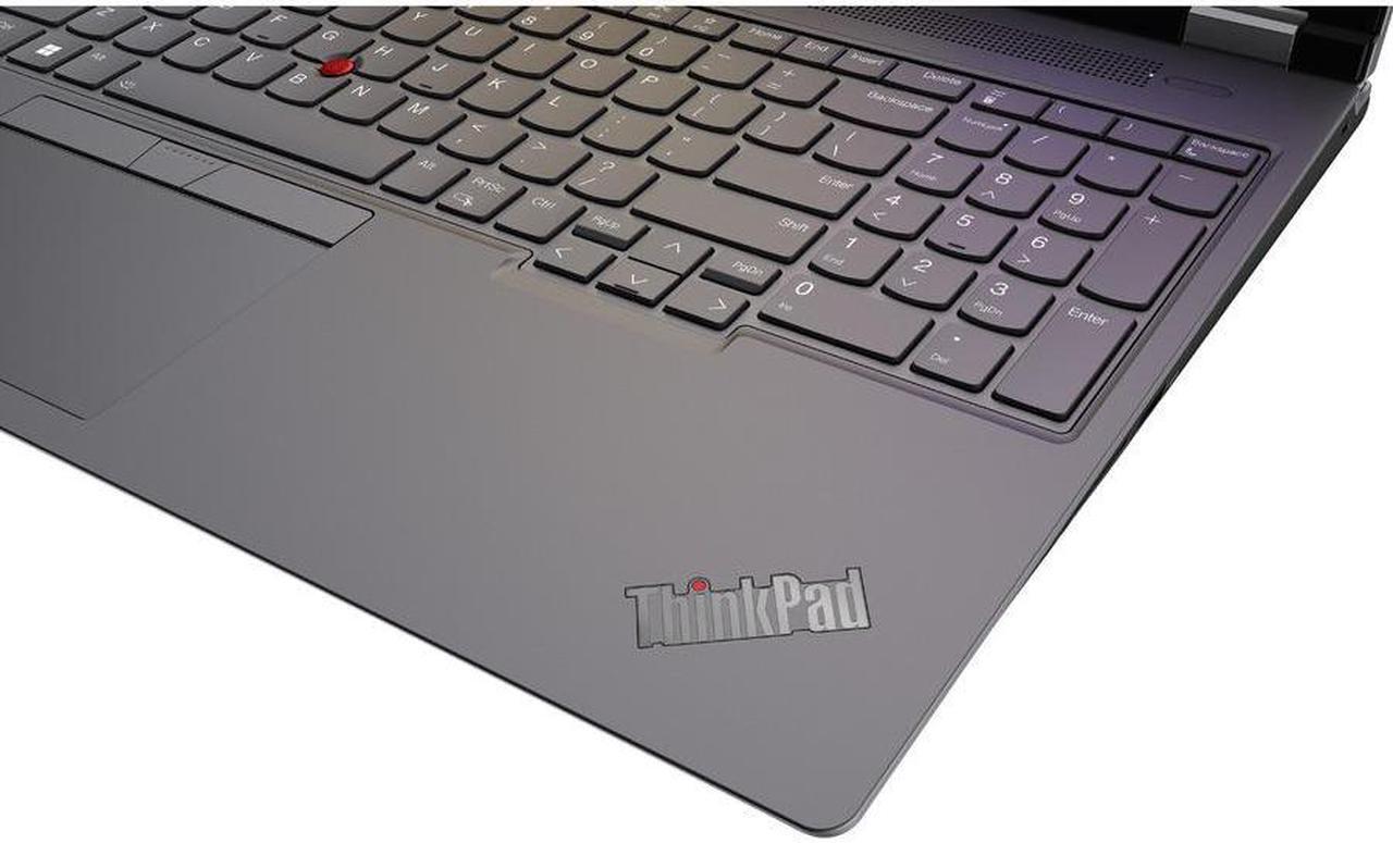 Alt view image 9 of 11 - Lenovo ThinkPad P16 G1 21D6006NUS 16" Mobile Workstation - QHD - 2560 x 1600 - Intel Core i7 12th Gen i7-12850HX Hexadeca-core (16 Core) 2.10 GHz - 16 GB Total RAM - Storm Gray
