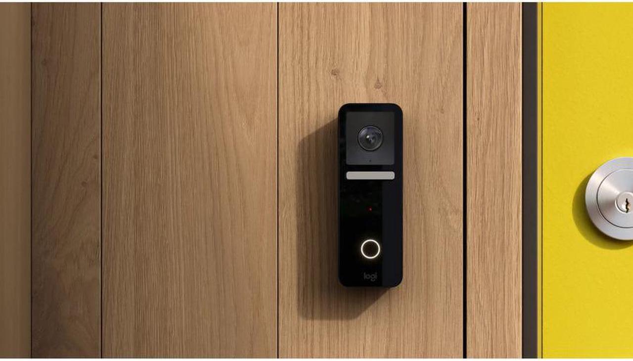 Alt view image 4 of 9 - Logitech Circle View Wireless Smart Doorbell
