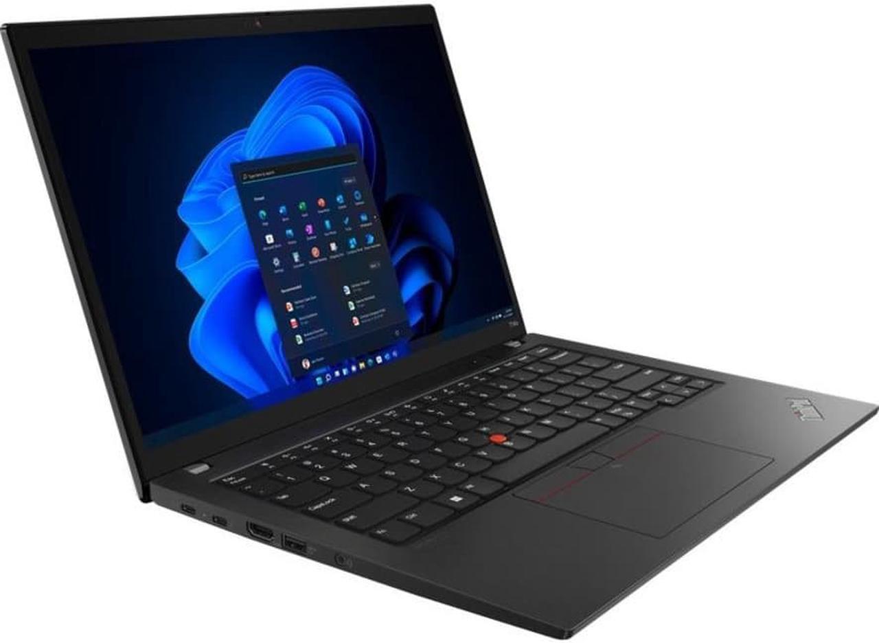 Alt view image 9 of 13 - Lenovo ThinkPad T14s Gen 3 21BR000DUS 14" Touchscreen Notebook - WUXGA - 1920 x 1200 - Intel Core i5 12th Gen i5-1250P Dodeca-core (12 Core) - 16 GB Total RAM - 256 GB SSD - Thunder Black - Intel