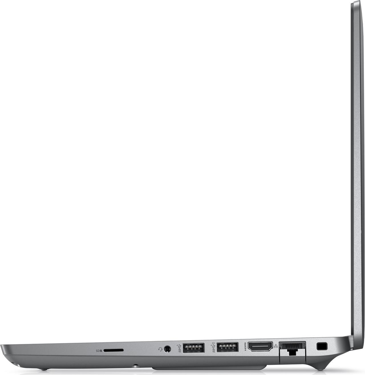 Alt view image 6 of 10 - Dell Precision 3000 3470 14" Mobile Workstation - Full HD - 1920 x 1080 - Intel Core i5 12th Gen i5-1250P Dodeca-core (12 Core) - 32 GB Total RAM - 512 GB SSD - Titan Gray - Intel Chip - Windows