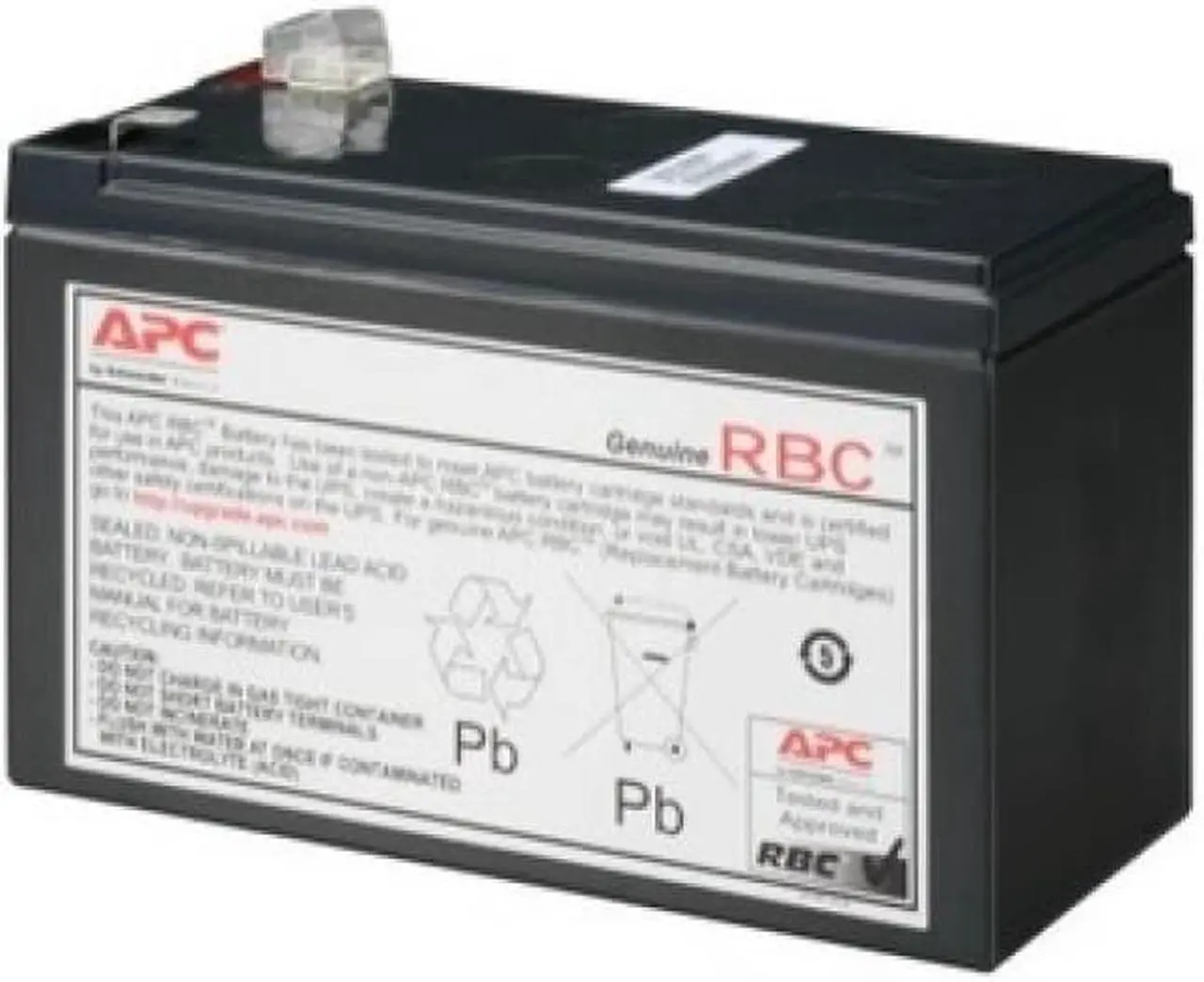 Alt view image 6 of 8 - APC UPS Battery Replacement, APCRBC158, for APC UPS Model BX1000M