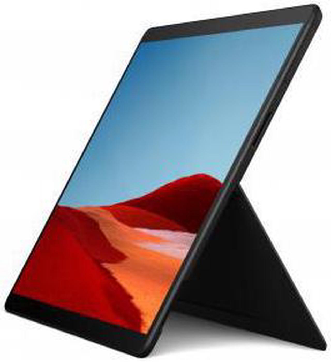 Alt view image 3 of 14 - Microsoft Surface Pro X 13" Microsoft SQ2 16GB RAM 256GB SSD WiFi + 4G LTE Matte Black - Microsoft SQ2 Processor - Qualcomm Snapdragon X24 LTE modem - Laptop, tablet, or studio mode - Microsoft S