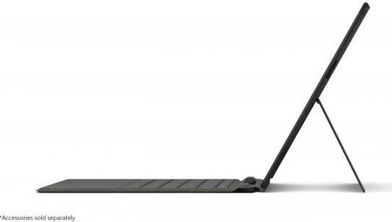 Alt view image 6 of 14 - Microsoft Surface Pro X 13" Microsoft SQ2 16GB RAM 256GB SSD WiFi + 4G LTE Matte Black - Microsoft SQ2 Processor - Qualcomm Snapdragon X24 LTE modem - Laptop, tablet, or studio mode - Microsoft S