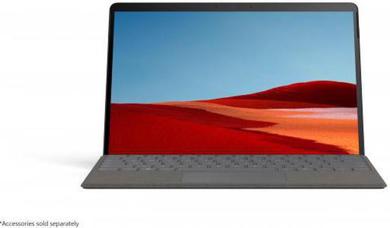 Alt view image 7 of 14 - Microsoft Surface Pro X 13" Microsoft SQ2 16GB RAM 256GB SSD WiFi + 4G LTE Matte Black - Microsoft SQ2 Processor - Qualcomm Snapdragon X24 LTE modem - Laptop, tablet, or studio mode - Microsoft S