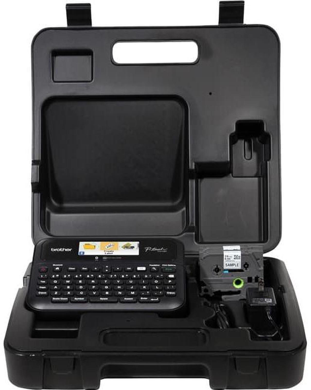 Alt view image 2 of 20 - Brother P-touch Business Professional Connected Label Maker with Case PTD610BTVP