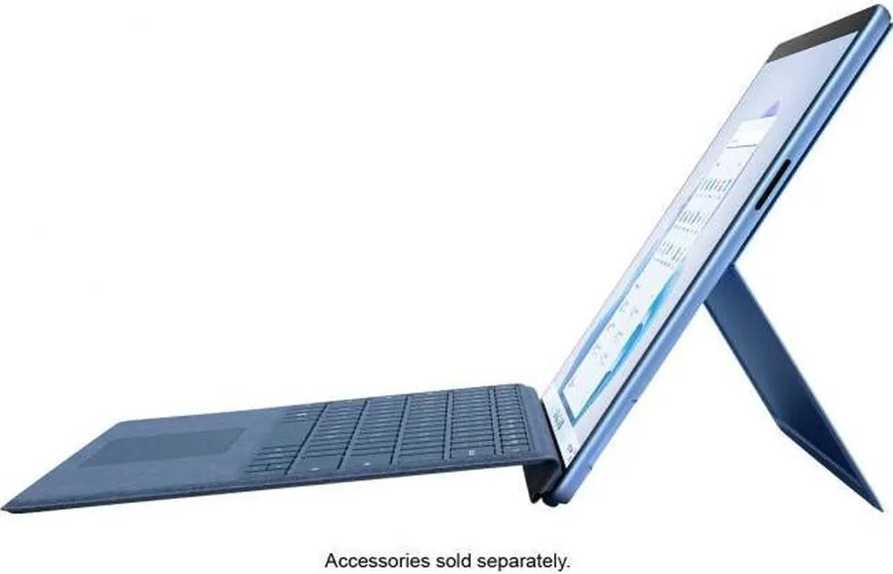 Alt view image 4 of 20 - Microsoft Surface Pro 9 - Intel Core i5-1235U - 8GB RAM - 256GB SSD - 13" 120Hz Touchscreen - Windows 11 Home - Intel Evo Platform - QEZ-00035 - Sapphire