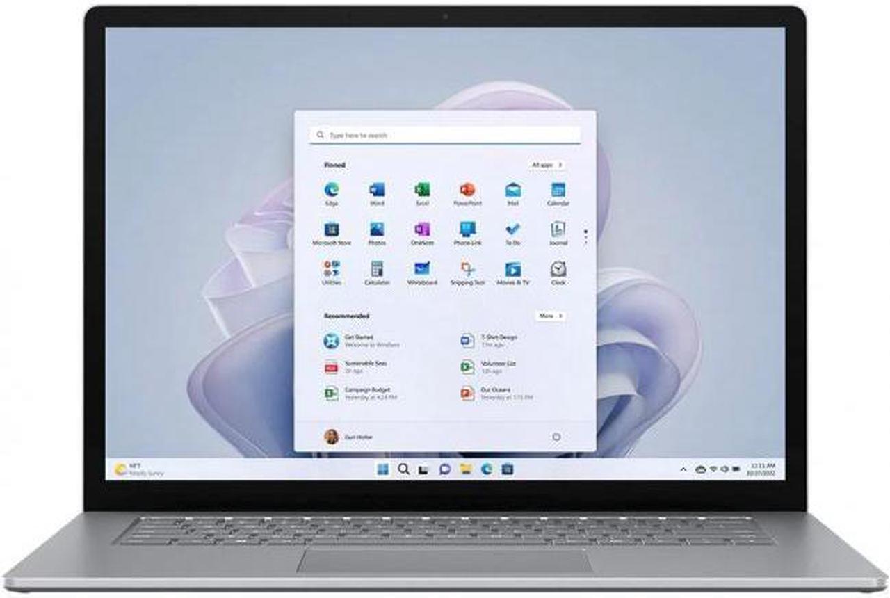 Microsoft Surface Laptop 5 - 13.5" Touchscreen - Intel Core i5-1235U - 8GB RAM - 256GB SSD - Windows 11 Home - Intel Evo Platform - QZI-00001 - Platinum