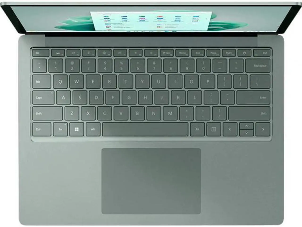 Alt view image 2 of 4 - Microsoft Surface Laptop 5 - 13.5" Touchscreen - Intel Core i5-1235U - 8GB RAM - 512GB SSD - Windows 11 Home - Intel Evo Platform - R1S-00051 - Sage