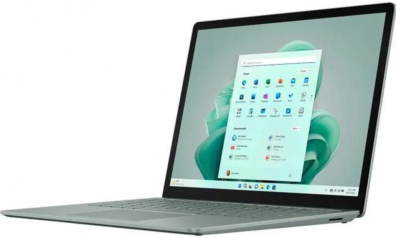 Alt view image 4 of 4 - Microsoft Surface Laptop 5 - 13.5" Touchscreen - Intel Core i5-1235U - 8GB RAM - 512GB SSD - Windows 11 Home - Intel Evo Platform - R1S-00051 - Sage