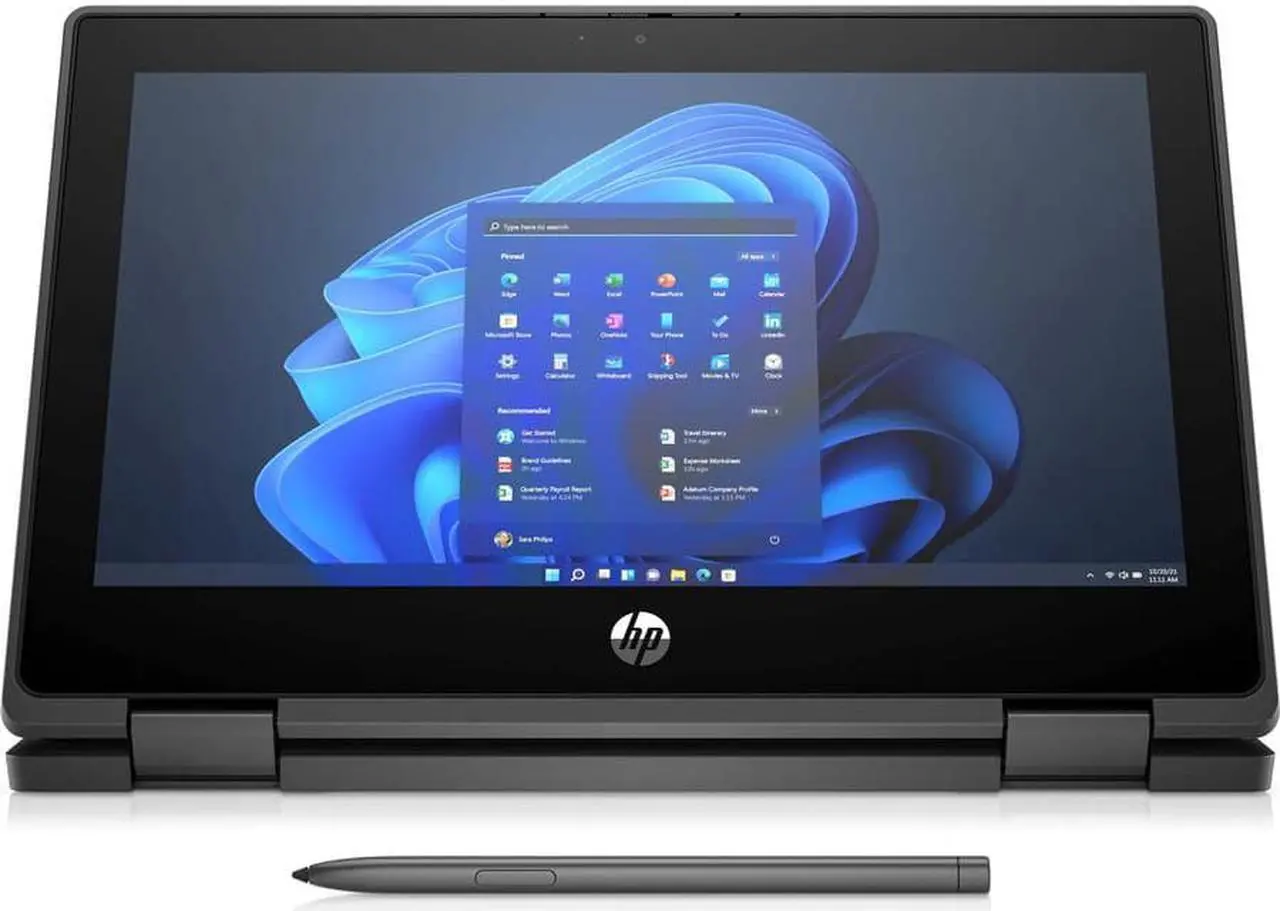 Alt view image 10 of 16 - HP Pro x360 Fortis 11.6" Touch 4GB 64GB eMMC Celeron® N4500 1.10GHz WIN11P, Black - OEM