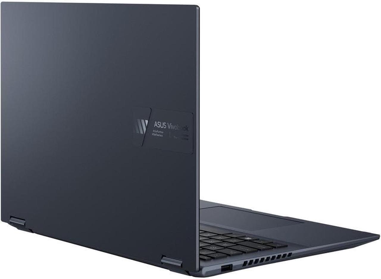 Alt view image 10 of 12 - Asus Vivobook S 14 Flip TN3402 TN3402QA-DS76T 14" Touchscreen Convertible Notebook - 2.8K - 2880 x 1800 - AMD Ryzen 7 5800H Octa-core (8 Core) - 16 GB Total RAM - 8 GB On-board Memory - 1 TB SSD
