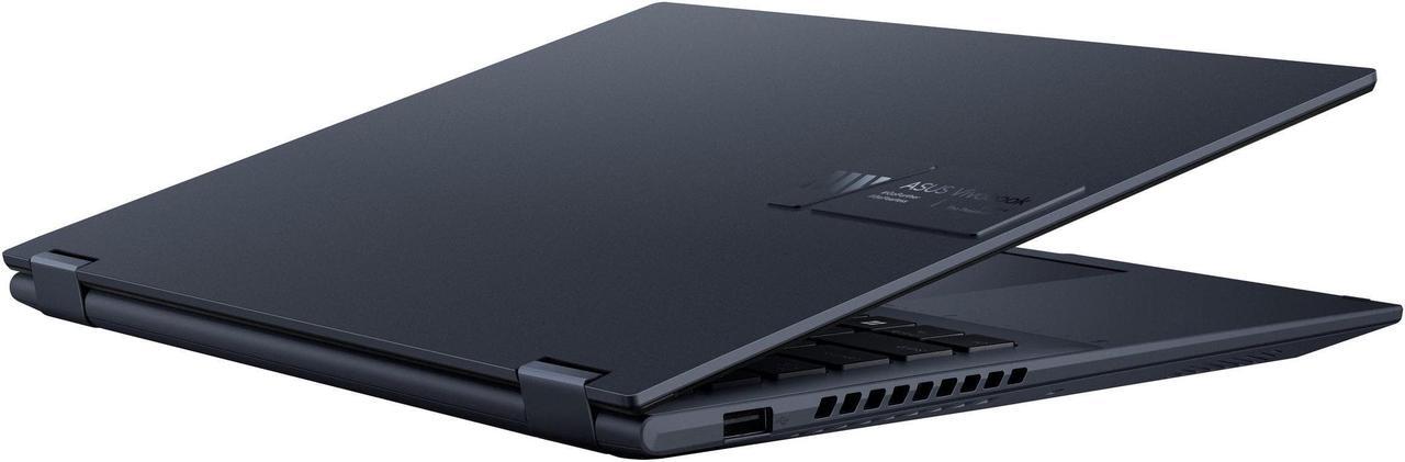 Alt view image 9 of 12 - Asus Vivobook S 14 Flip TN3402 TN3402QA-DS76T 14" Touchscreen Convertible Notebook - 2.8K - 2880 x 1800 - AMD Ryzen 7 5800H Octa-core (8 Core) - 16 GB Total RAM - 8 GB On-board Memory - 1 TB SSD