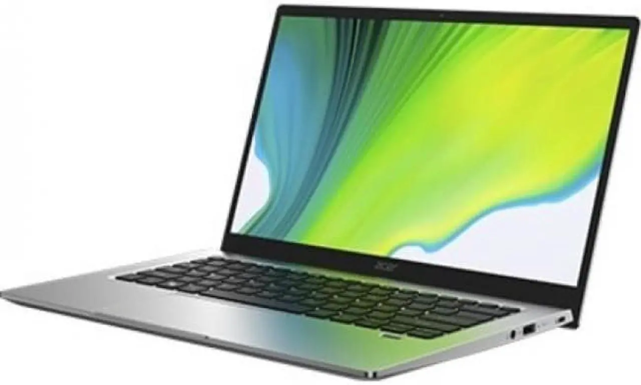 Alt view image 6 of 11 - Acer Swift 1 SF114-33 SF114-33-C41A 14" Notebook - Full HD - 1920 x 1080 - Intel Celeron N4020 Dual-core (2 Core) 1.10 GHz - 4 GB Total RAM - 128 GB Flash Memory - Pure Silver