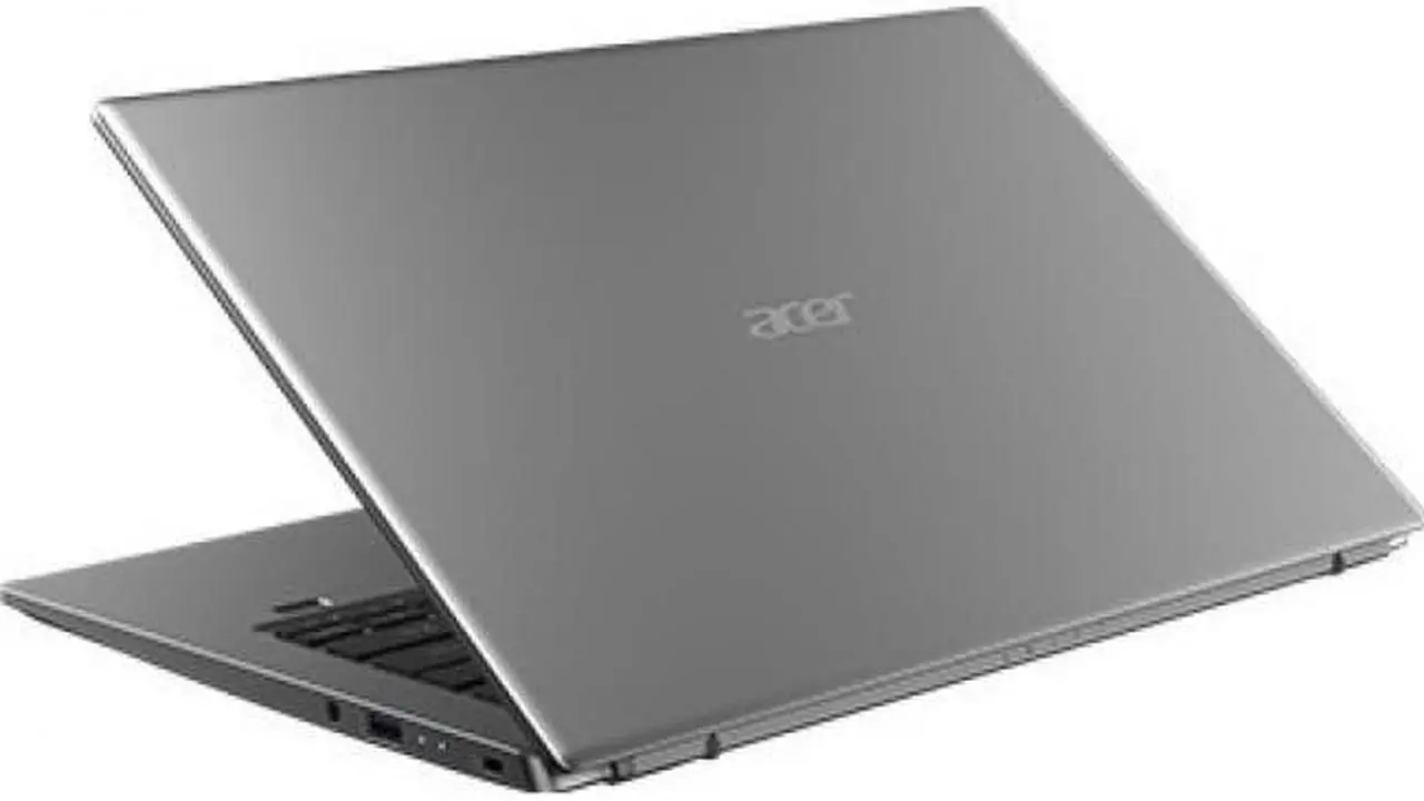 Alt view image 7 of 11 - Acer Swift 1 SF114-33 SF114-33-C41A 14" Notebook - Full HD - 1920 x 1080 - Intel Celeron N4020 Dual-core (2 Core) 1.10 GHz - 4 GB Total RAM - 128 GB Flash Memory - Pure Silver