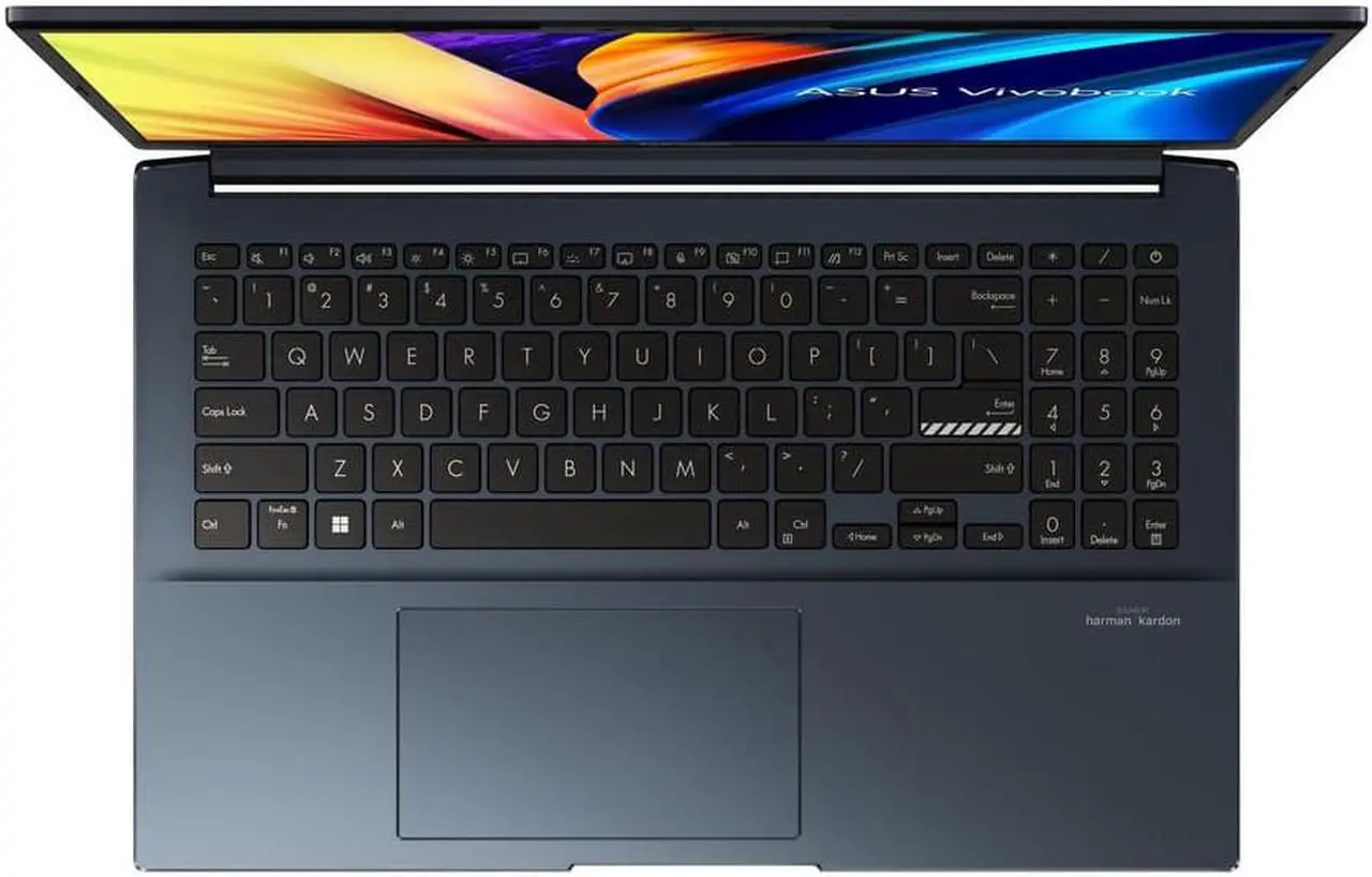 Alt view image 6 of 11 - ASUS VivoBook Pro 15 Laptop, 15.6" FHD Display, Intel Core i5-12450H CPU, NVIDIA GeForce GTX 1650 Max-Q GPU, 8GB RAM, 512GB SSD, Windows 11 Home, Quiet Blue, K6500ZH-DB51