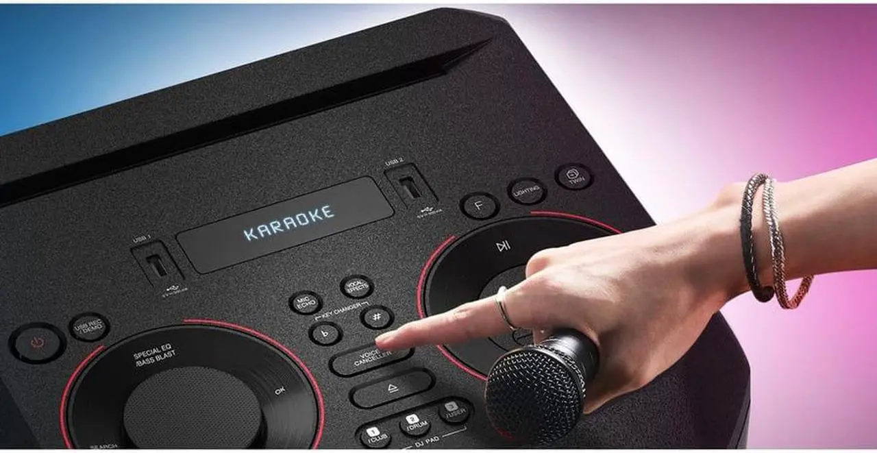 Alt view image 14 of 18 - LG RN5 XBOOM Bluetooth Audio System with Bass Blast