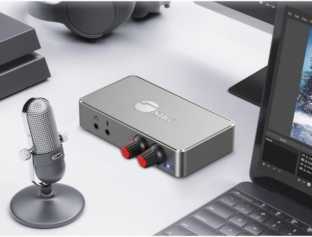 Alt view image 5 of 11 - SIIG 4K HDMI Video Capture Box with Volume Control & Loopout - Easily capture and save 4Kx2K@60Hz HDMI signals in 4Kx2K@30Hz resolution from any HDMI source such as Gaming console, Media players,
