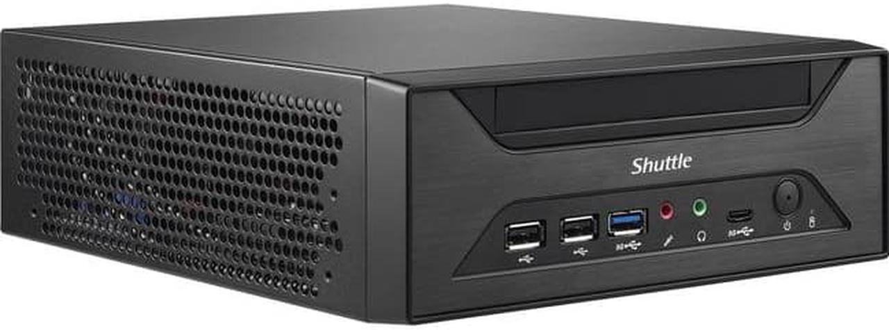 Main image of Shuttle XPC slim XH610 Barebone System - Mini PC - Socket LGA-1700 - 1 x Processor Support - Intel H610 Express Chip - 64 GB DDR4 SDRAM DDR4-3200/PC4-25600 Maximum RAM Support - 2 Total Memory Slots -