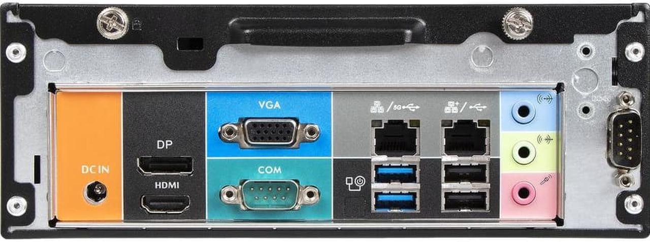 Alt view image 4 of 8 - Shuttle XPC slim XH610 Barebone System - Mini PC - Socket LGA-1700 - 1 x Processor Support - Intel H610 Express Chip - 64 GB DDR4 SDRAM DDR4-3200/PC4-25600 Maximum RAM Support - 2 Total Memory Slots -