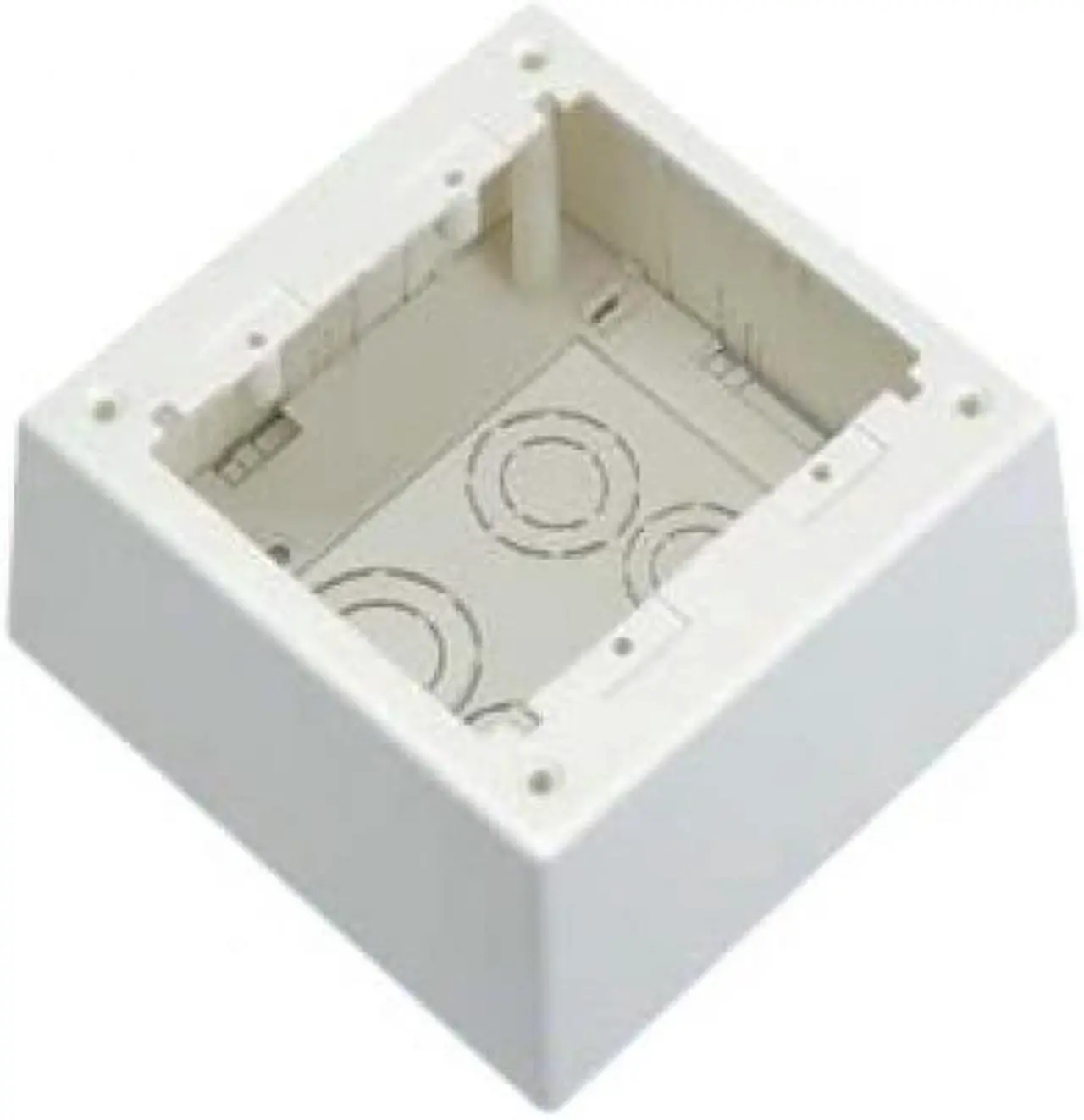 Alt view image 10 of 10 - PANDUIT JBP2DIW Junction Box, Gang, 2 Gang, PVC