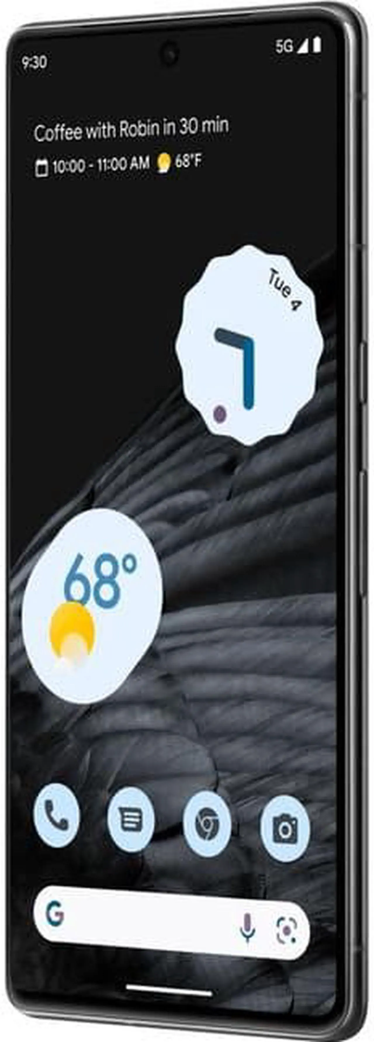 Alt view image 2 of 15 - Google Pixel 7 Pro - 5G Android Phone - Unlocked Smartphone with Telephoto Lens, Wide Angle Lens, and 24-Hour Battery - 128GB - Obsidian
