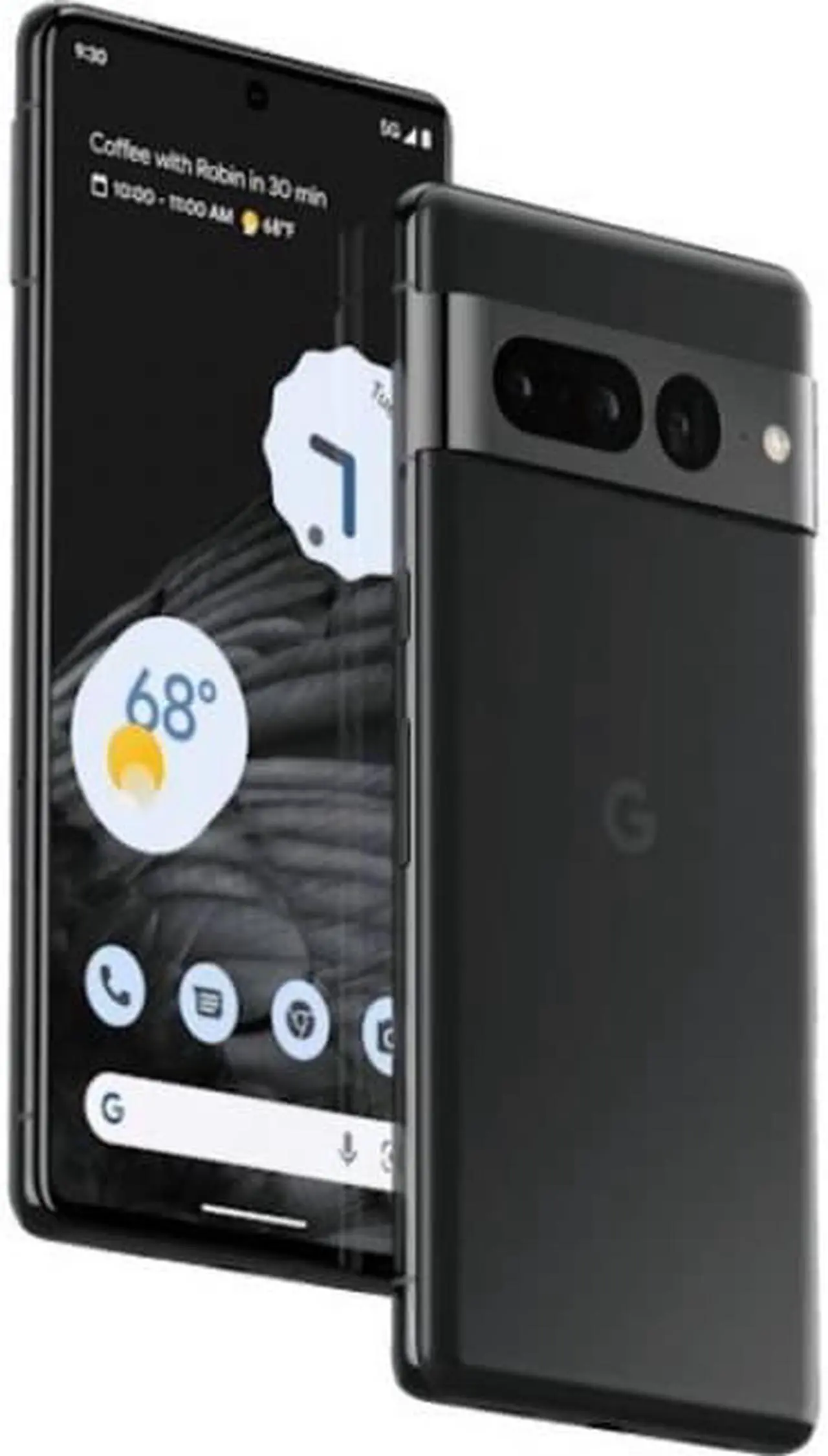 Alt view image 6 of 15 - Google Pixel 7 Pro - 5G Android Phone - Unlocked Smartphone with Telephoto Lens, Wide Angle Lens, and 24-Hour Battery - 128GB - Obsidian