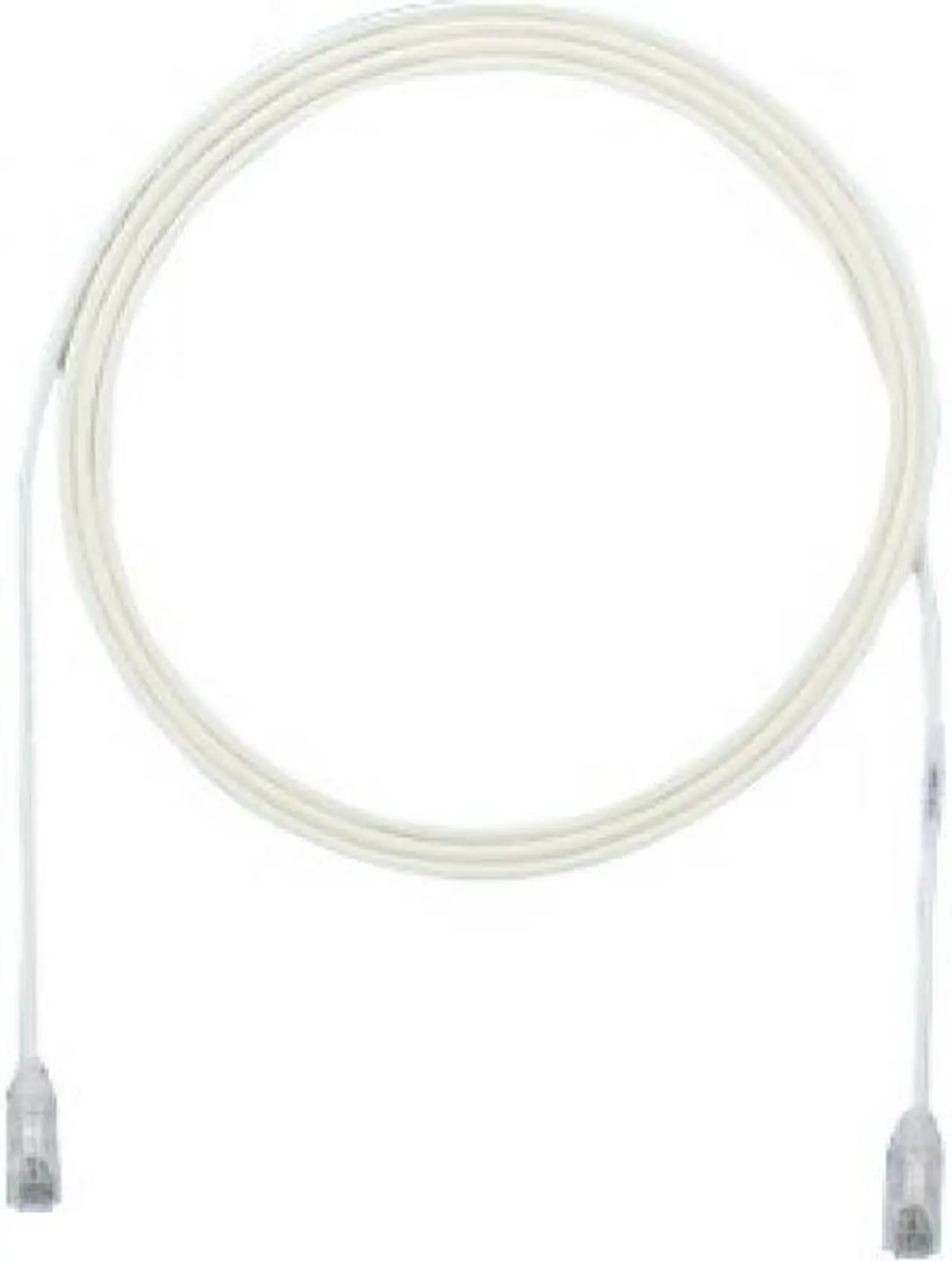 Alt view image 4 of 4 - Panduit UTP28SP3 3 ft. Cat 6 White Network Ethernet Cable EA CU PC 28 AWG UTP