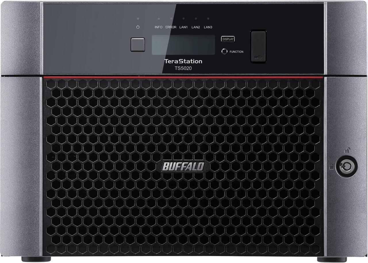 BUFFALO TeraStation TS5820DN3204 8-Bay NAS 32TB (4x8TB) with NAS-Grade Hard Drives Included Desktop Network Attached Storage