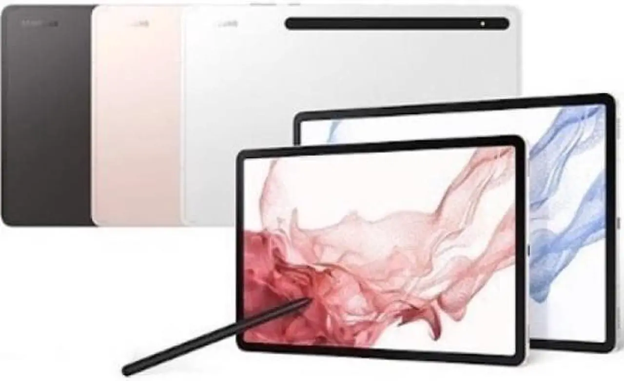 Alt view image 8 of 15 - Samsung Galaxy Tab S8+ Tablet - 12.4" WQXGA+ - Octa-core 2.99 GHz) - 8 GB RAM - 128 GB Storage - 5G - Graphite