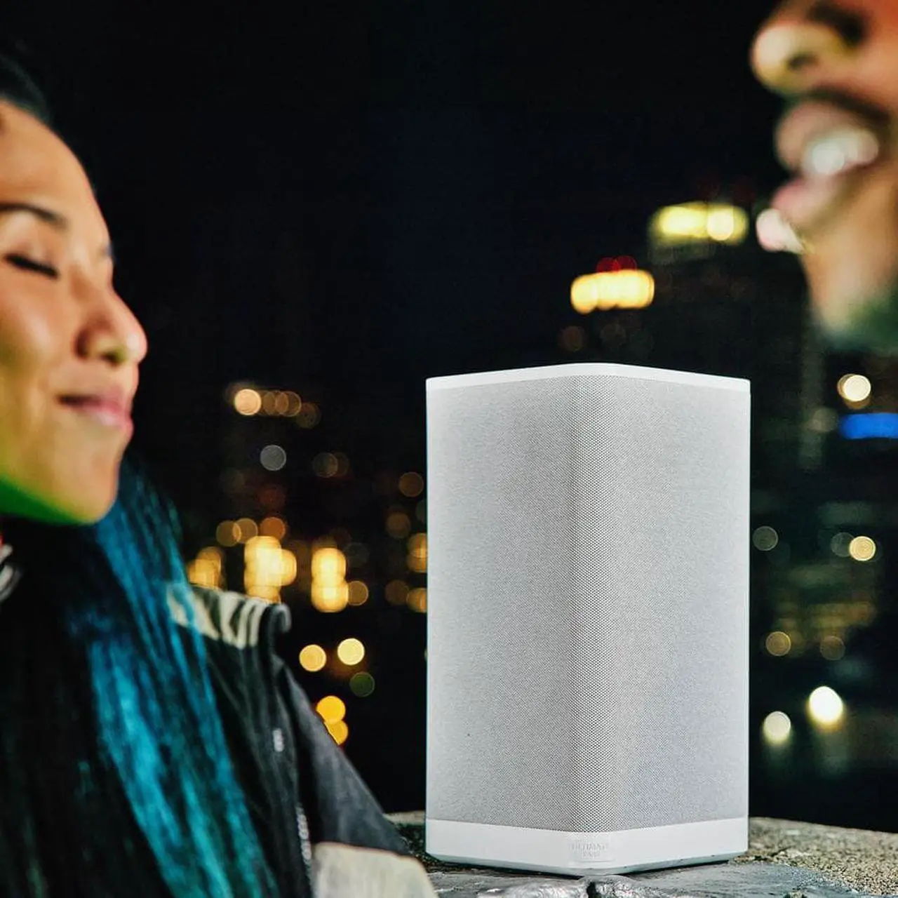 Alt view image 3 of 8 - Ultimate Ears HYPERBOOM Portable Bluetooth Party Speaker - White