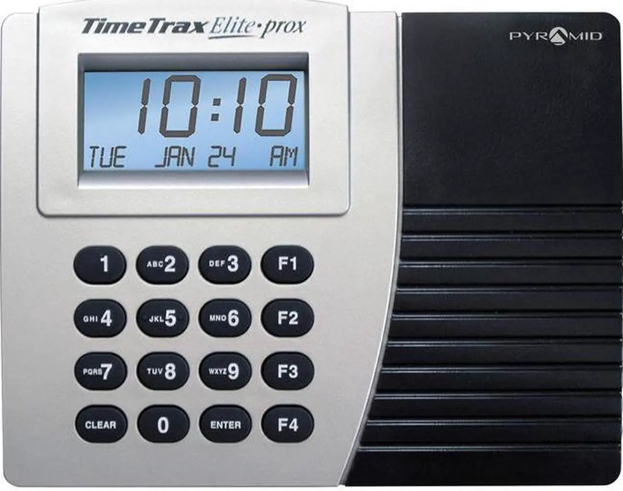 Alt view image 12 of 13 - Pyramid Time Systems Trax Elite TTPROXEK Automated Proximity Time Clock System, Includes Software Download, Windows Compatible, Made in USA, Black, No Touch Employee Punch In
