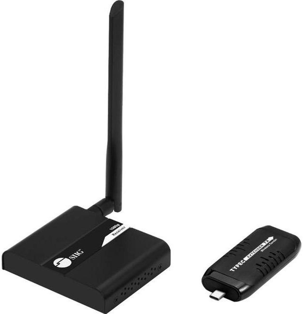 Alt view image 13 of 20 - SIIG USB-C AV Wireless Extender Kit, AV Transmitter & Receiver for HDMI Devices - 1080P 30M - Streaming from Laptop, PC, Cable, Netflix, YouTube, PS4 to HDTV/Projector (CE-H25J11-S1)