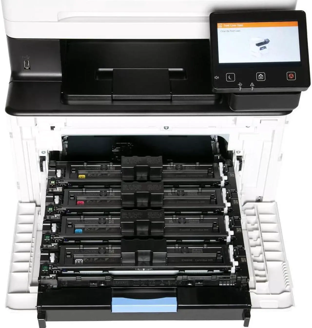 Alt view image 10 of 17 - Canon imageCLASS MF753Cdw Wireless Laser Multifunction Printer Color White