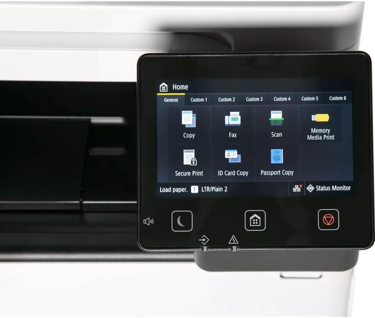 Alt view image 12 of 17 - Canon imageCLASS MF753Cdw Wireless Laser Multifunction Printer Color White