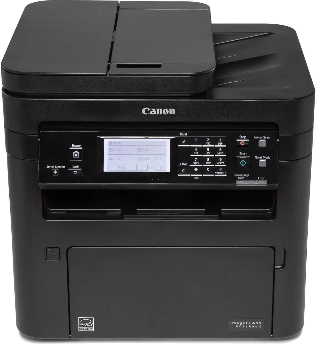 Alt view image 7 of 10 - Canon imageCLASS MF269dw VP II Wireless All-in-One Monochrome Laser Printer