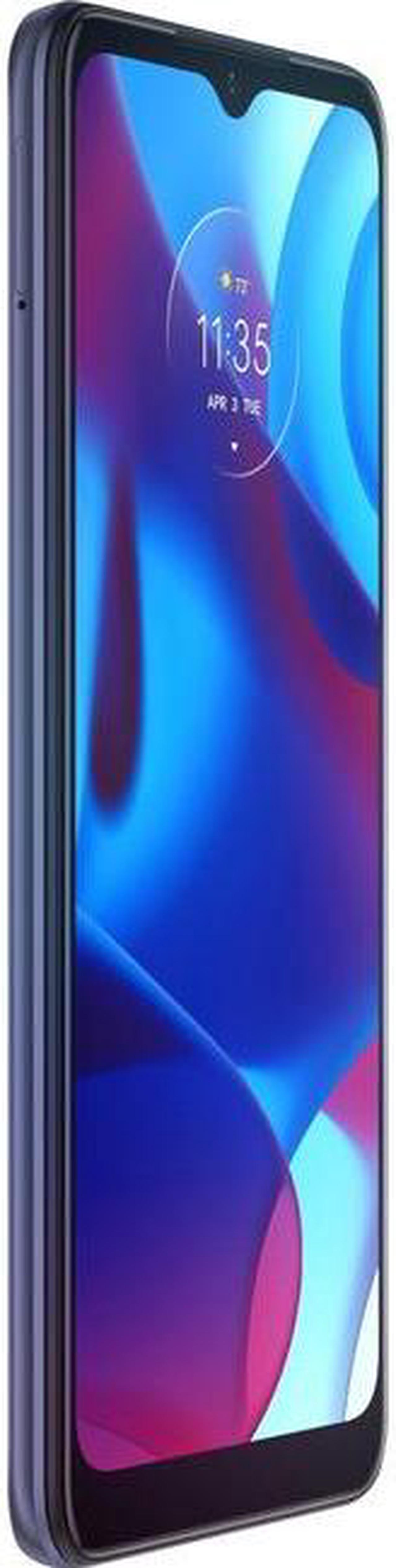 Alt view image 8 of 15 - Motorola Moto G Pure XT2163-4 4G LTE Unlocked Cell Phone 6.5" Deep Indigo 3GB RAM