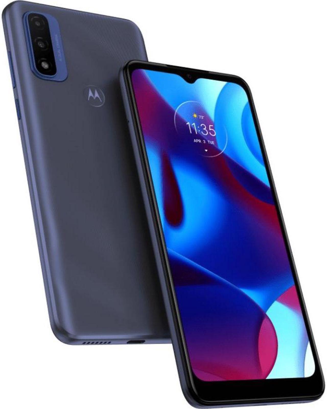 Alt view image 11 of 15 - Motorola Moto G Pure XT2163-4 4G LTE Unlocked Cell Phone 6.5" Deep Indigo 3GB RAM