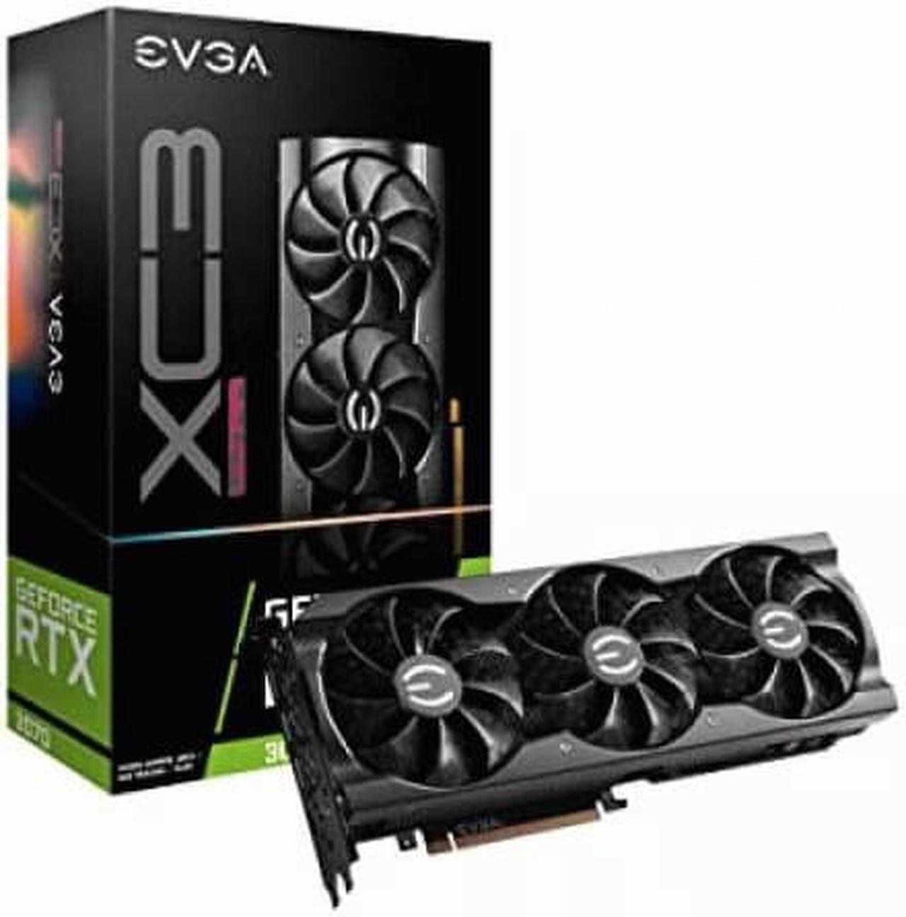 Main image of EVGA NVIDIA GeForce RTX 3070 Graphic Card - 8 GB GDDR6 - 1.77 GHz Boost Clock - 256 bit Bus Width - PCI Express 4.0