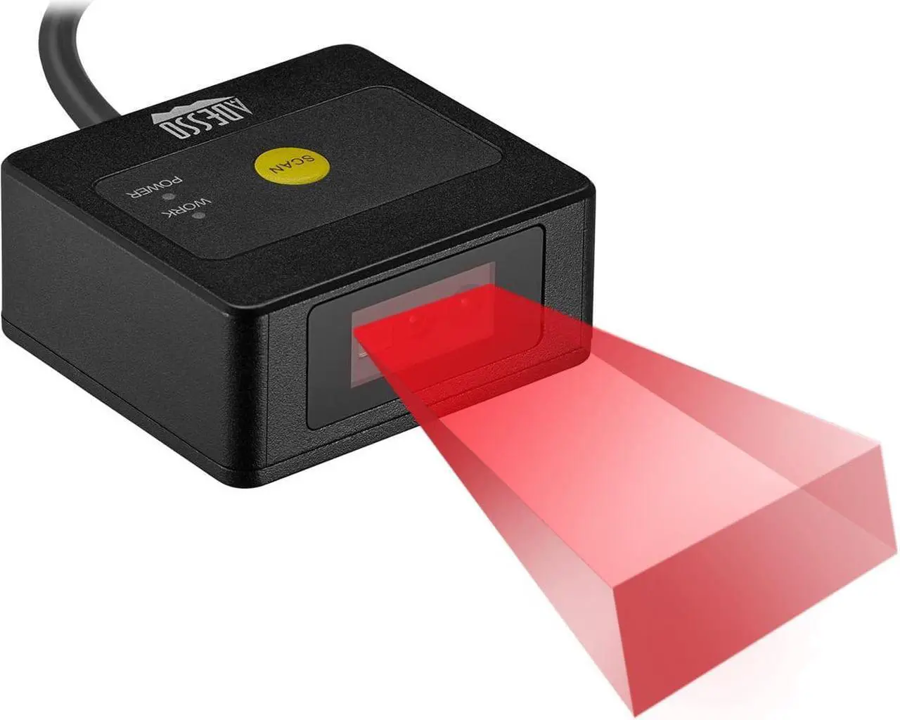 Alt view image 10 of 20 - Adesso NuScan 4400T USB 2D Fixed Mounted Barcode Scanner NuScan4400T