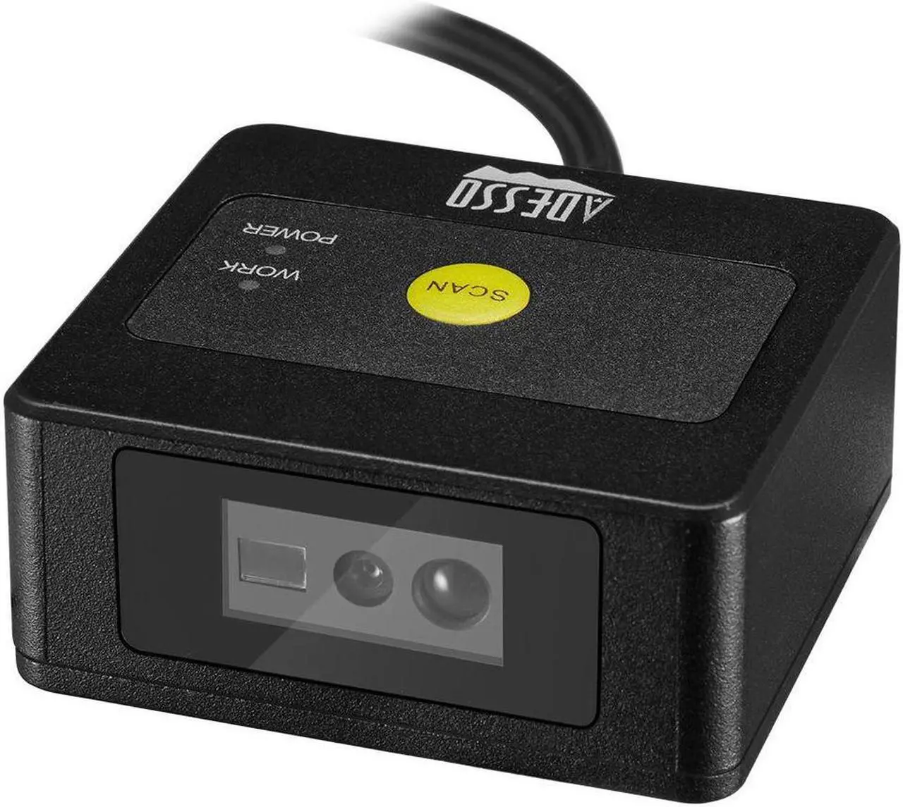 Alt view image 15 of 20 - Adesso NuScan 4400T USB 2D Fixed Mounted Barcode Scanner NuScan4400T