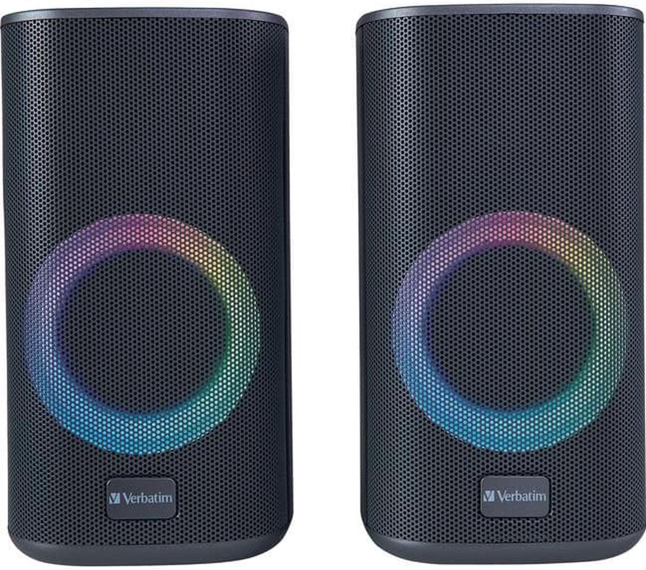 Stereo RGB Desktop Gaming Speakers - Graphite - Stereo RGB Desktop Gaming Speakers